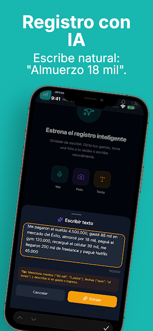 Lukas - Control de gastos Screenshot 1