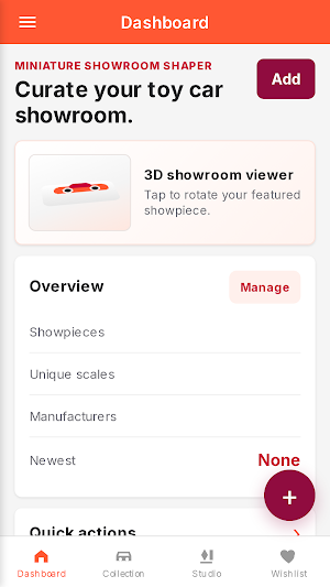 Miniature Showroom Shaper Screenshot 0