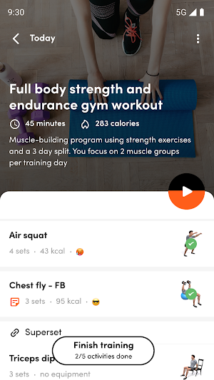 UpfrontFitness Screenshot 2