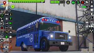 Police Bus Simulator 3D 2023 Screenshot 0