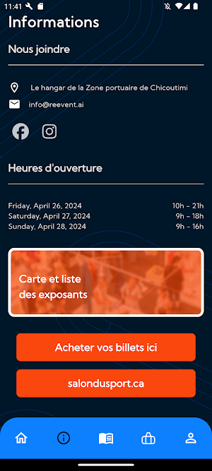 Salon Du Sport Screenshot 1