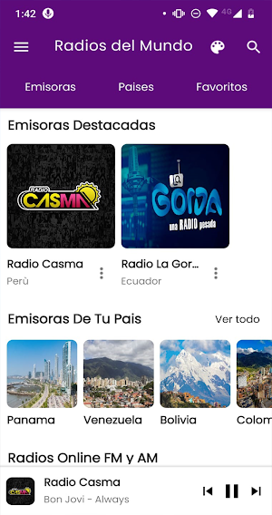 Radios del Mundo Screenshot 0