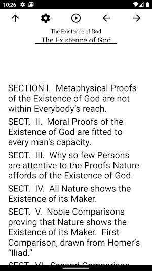 Book, The Existence of God Screenshot 0