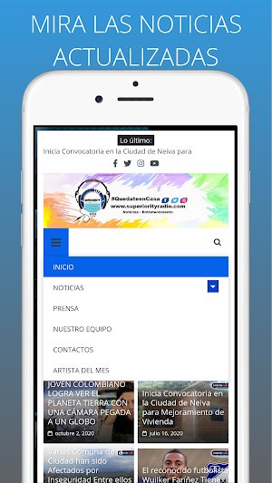 SuperiorityRadio Screenshot 2