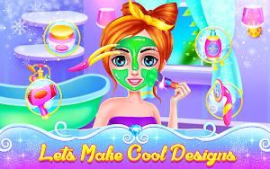 Ice Princess Makeup Salon For Sisters Screenshot 2