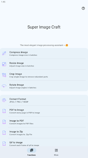 Image Craft App Screenshot 1