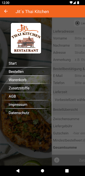 Jit´s Thai Kitchen Screenshot 2