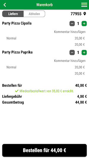 Pizzaexpress Da Luciano Screenshot 1