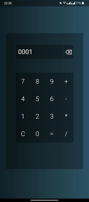 Calculator X Screenshot 1
