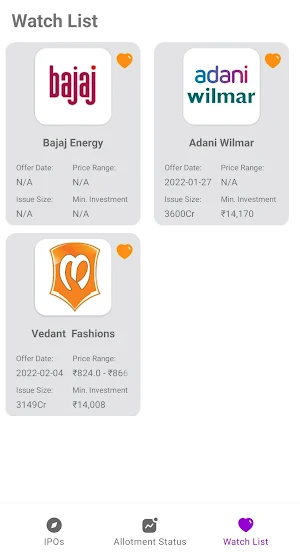 IPO Alerts Allotments, Details Screenshot 3