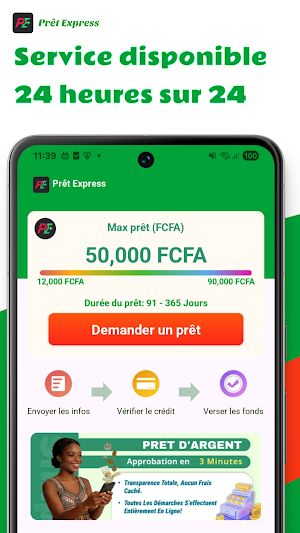 Prêt Express-Crédit Rapide CI Screenshot 0