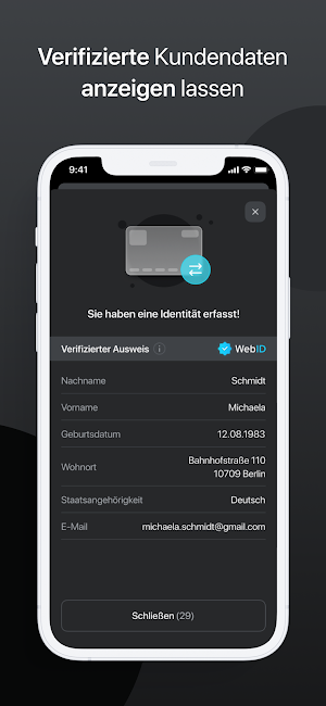 WebID Business Screenshot 3