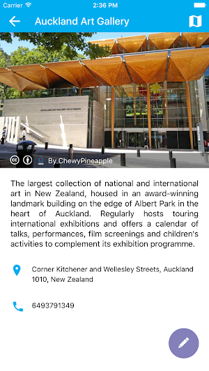 Auckland Travel Guide Screenshot 2