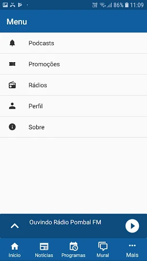 Pombal FM Screenshot 2