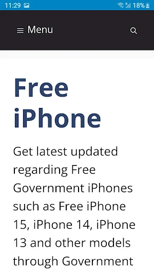 Freee Government iPhone Screenshot 2
