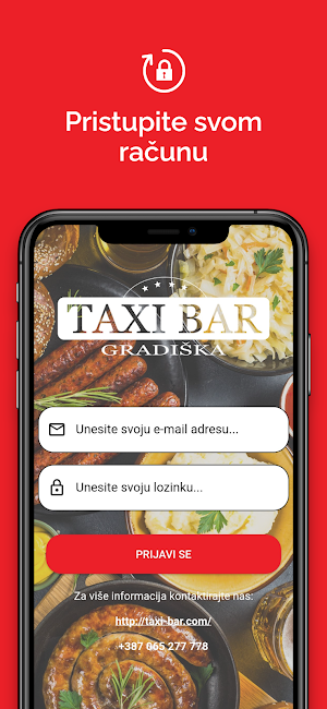 Taxi Bar Catering Screenshot 0