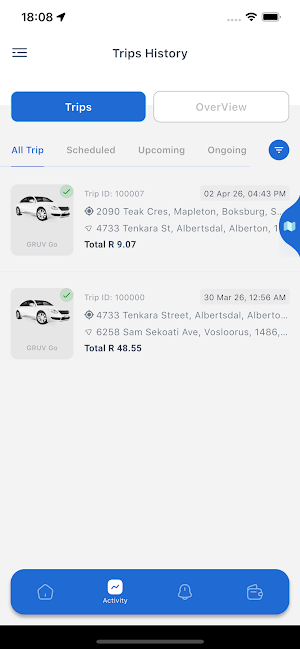 GRUV Driver Screenshot 2