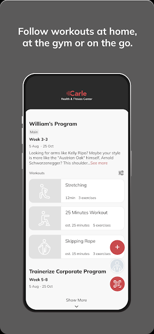 Carle Health & Fitness Screenshot 2