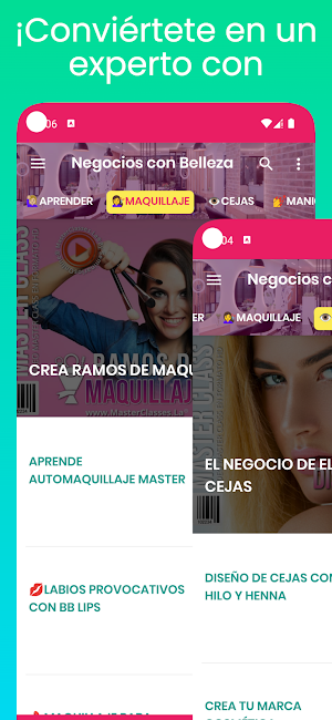 Negocios Con Belleza Screenshot 2