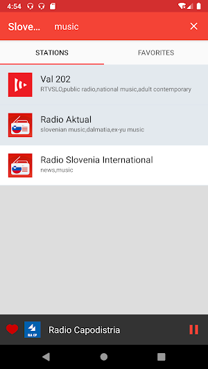 Slovenia Radio Station Screenshot 3