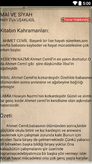 Roman Özetleri 100 Temel Eser Screenshot 3