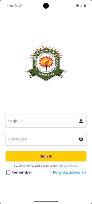 Bal Vidya Bhawan Public School Screenshot 0