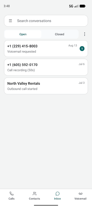 Renterra Communications Screenshot 2