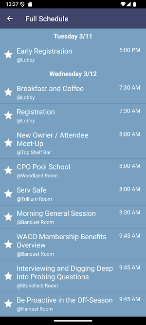 WACO Convention Screenshot 1