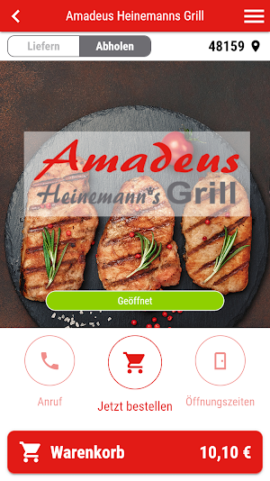 Amadeus Heinemanns Grill Screenshot 0