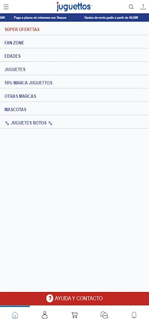 Juguettos Tienda Online Screenshot 1