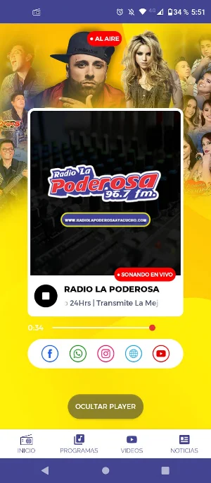 Radio La Poderosa Ayacucho Screenshot 0