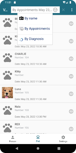Vet Records Screenshot 0