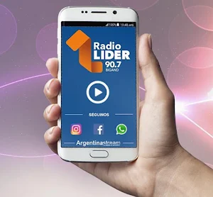 Radio Lider 90.7 - Bigand - Santa Fe - Argentina Screenshot 1
