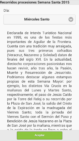 Semana Santa Aguilar 2015 Screenshot 1