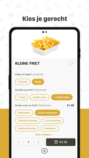 Frituur Veemarkt Screenshot 2