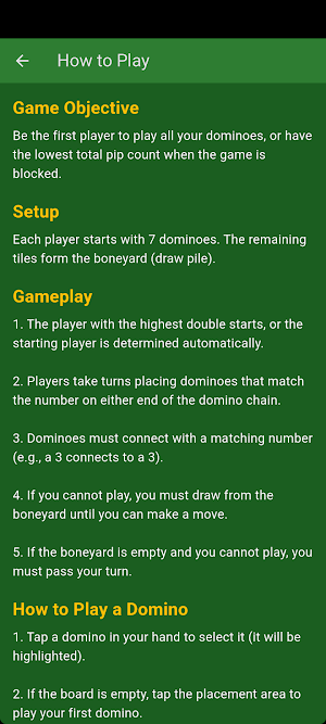 PG Dominoes Screenshot 2
