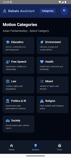 Debate Assistant Screenshot 3