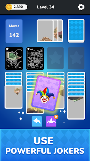 Solitaire - Puzzle Images Screenshot 3
