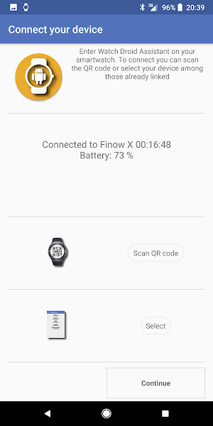 Watch Droid Phone Screenshot 1