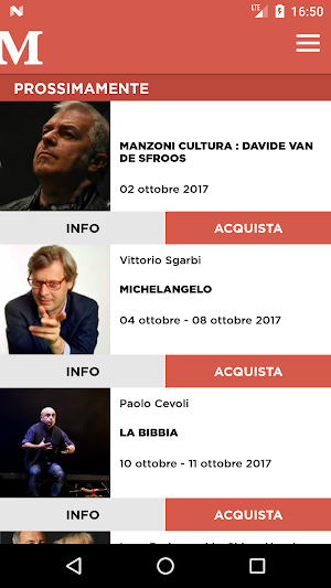 Webtic Teatro Manzoni Screenshot 0