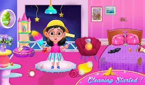 Keep Your Home Clean Girl Game Screenshot 1