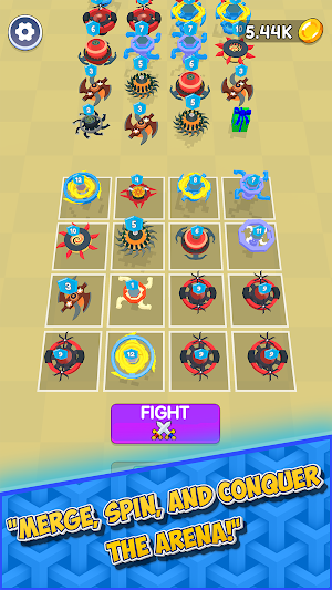 Spin Runner: Merge Battle Screenshot 2