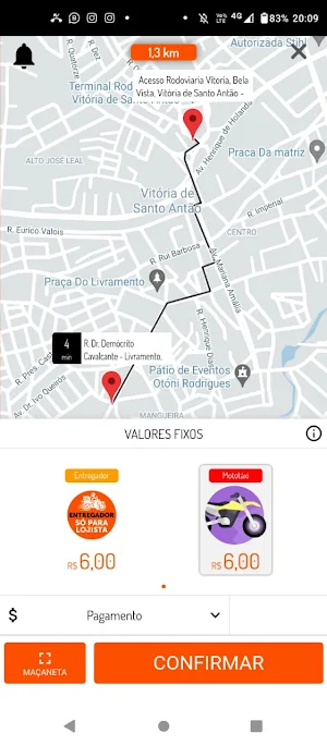Avexado Mototaxi Cliente Screenshot 1