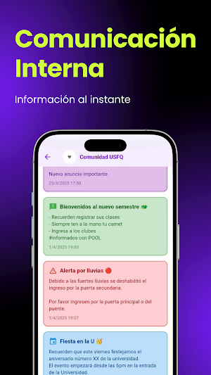 POOL - Red Universitaria Screenshot 2