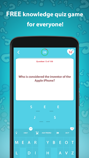 General Knowledge Quiz Screenshot 3