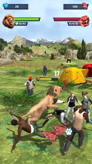 Lion Survival - Wild Beast Sim Screenshot 3