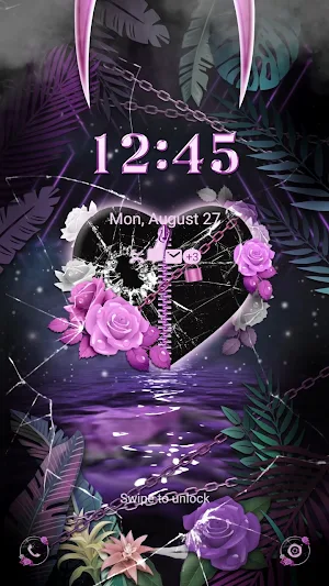 Pink Venom Heart - Wallpaper Screenshot 1