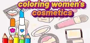 coloring MakeUp women Screenshot 0
