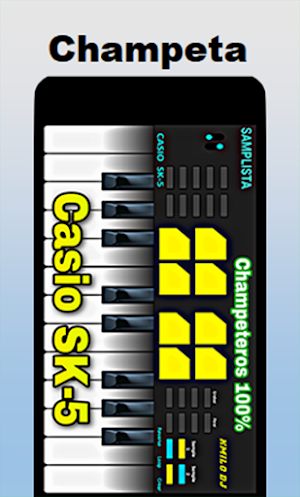 Piano Sk-5 Casio Android Screenshot 0