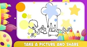 Toca boca mermaid coloring Screenshot 2